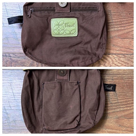 FOSSIL Leather Bucket Bag - Picture 7 of 9